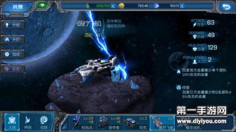 星际霸业人族作战兵种介绍