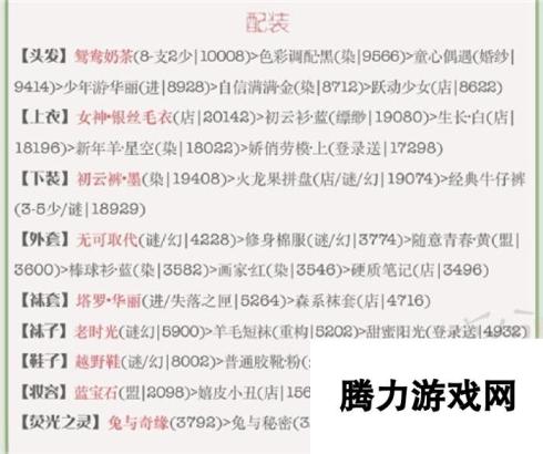 奇迹暖暖梦恋奇迹烟花的意外平民S高分搭配 平民玩家的璀璨烟花盛宴攻略