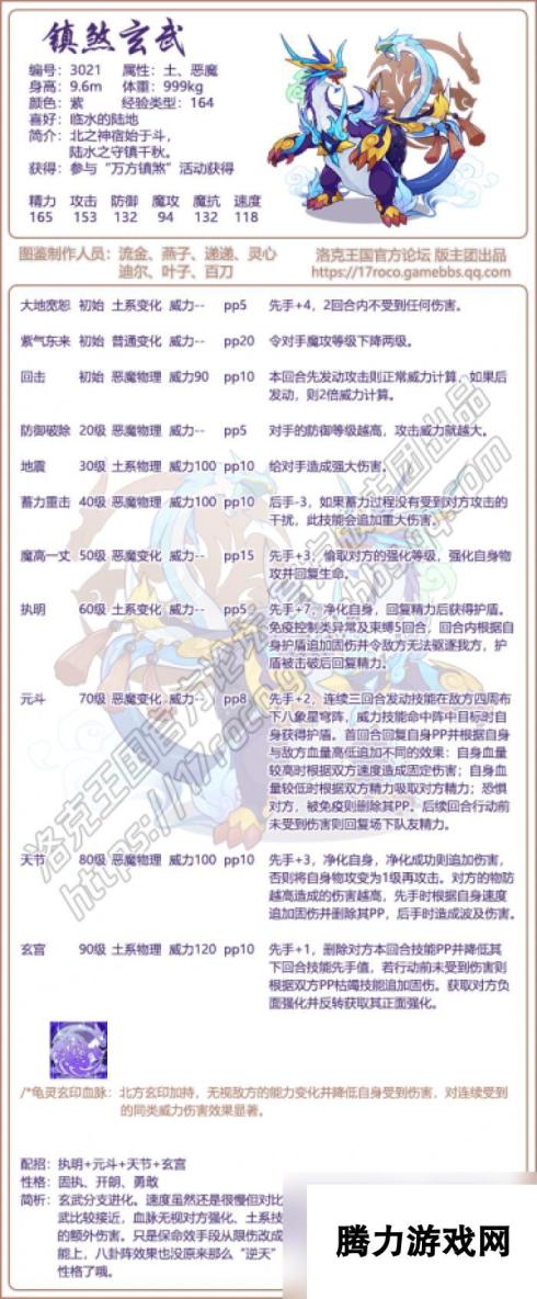 《洛克王国》镇煞玄武性格推荐？洛克王国攻略介绍