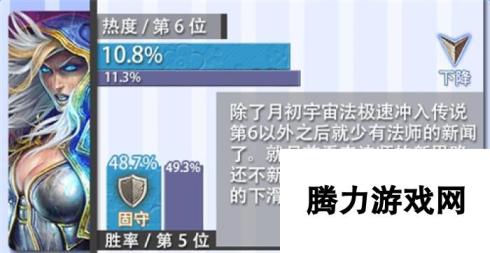 炉石传说国服标准天梯数据统计 九职业热度排名