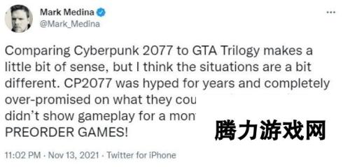 《GTA三部曲》或是2021年“2077” 玩家差评并退款