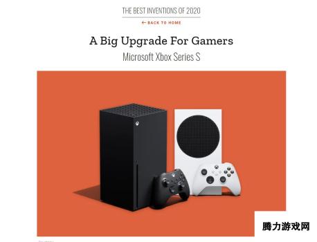 Xbox Series S被《时代》称赞是2020年最佳发明之一