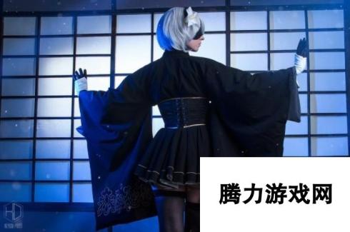 别有风味 俄美女Cos《尼尔：机械纪元》和服2B