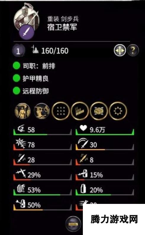 全面战争：三国八王之乱DLC：司马亮特色兵种——宿卫禁军：兵种介绍与特色