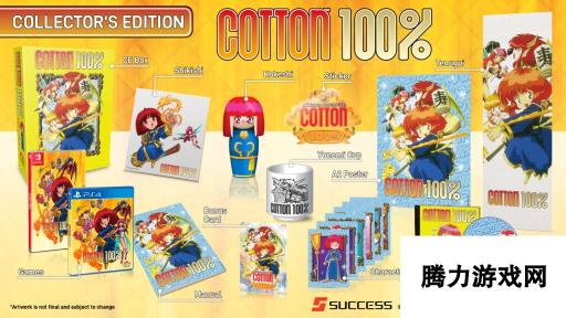 横板过关《Cotton 100%》PS4 Switch限量典藏版10月29日发售